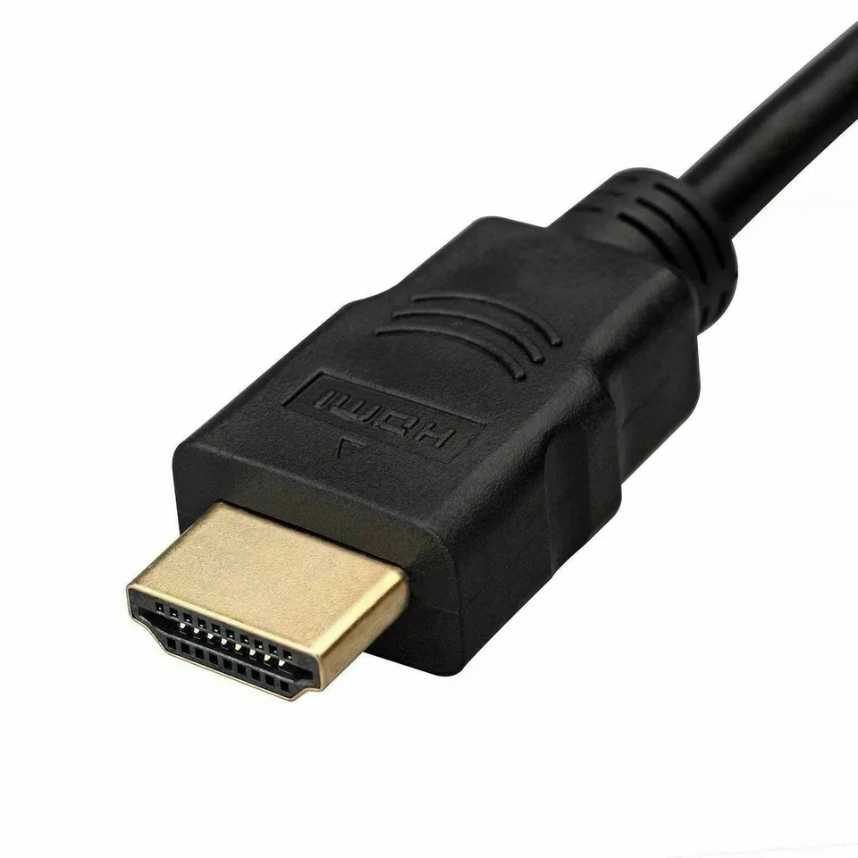 Lot 1-100HDMI Male to VGA Female Adapter Converter Cable for Video HDTV PC 1080P - Image 2 of 4