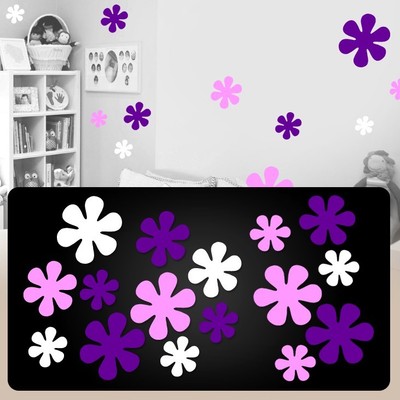 floral decalsflower stickers floral sticker decal