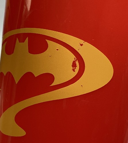 1995 Batman and Robin Pair of Large Cups w/ Lids And Straws DC Comics Vintage - Picture 15 of 15