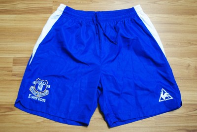 Everton England Shorts Genuine Efc Le Coq Sportif Football Blue Color Size M L Ebay