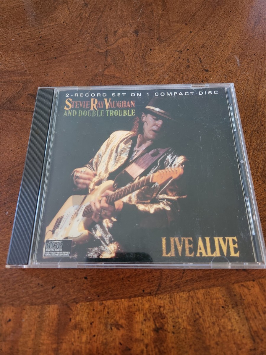 【美品】Stevie Ray Vaughan LIVE ALIVE 2枚組LP Stevie Ray Vaughan - Live Alive Vinyl Record (New, Imported