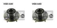 Skf 2X Radnabe Radlagersatz Vorne FüR Smart Forfour Mitsubishi Colt Czc 454 Rg