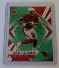 2020 Panini Phoenix Larry Fitzgerald Teal 06/25 #22 Cardinals