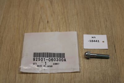 Honda 92501-060300A Bolt, Cap NOS NEU genuine xn18441