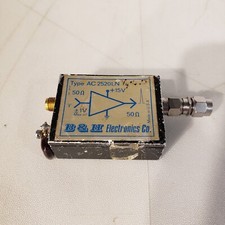 B H Electronics Type AC 2520LN High Voltage RF Amplifier Module 50 Ohm