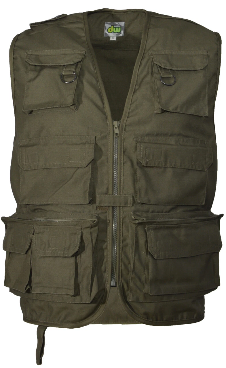 Dallaswear Multi Pocket Fishing Vest | Utility Waistcoat (Availabl in 4 colours)
Opens in a new wind