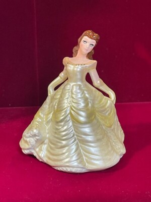 VTG Schmid Walt Disney Beauty and the Beast Belle Figurine / Porcelain