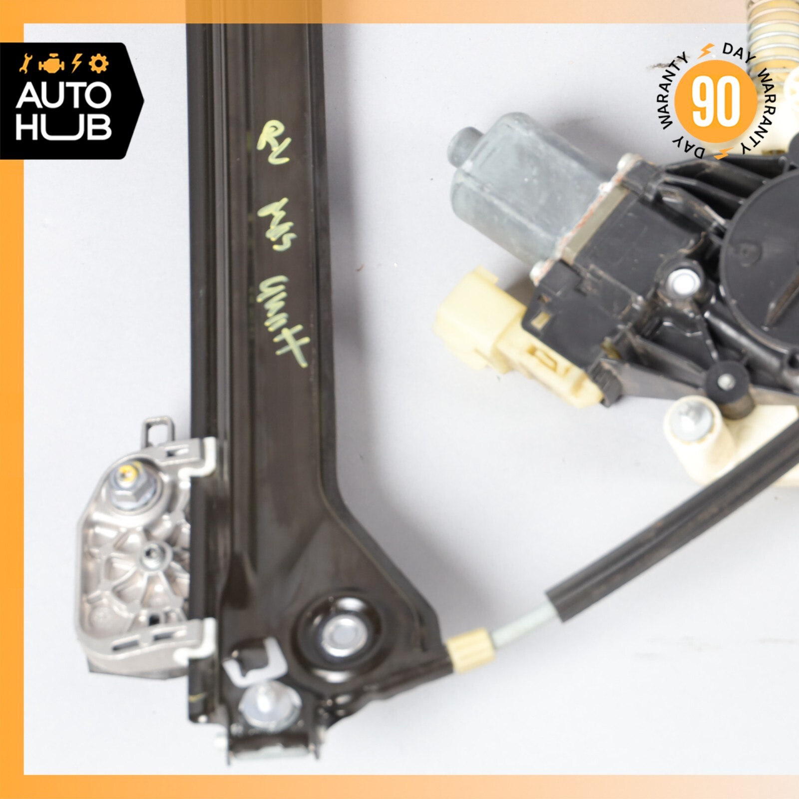 14-22 Maserati Quattroporte M156 Rear Left Side Window Regulator Motor OEM 46k
