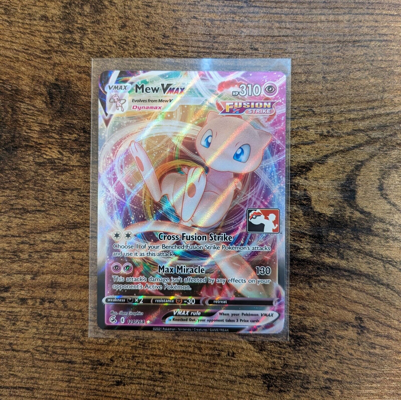 Mew VMAX · Fusion Strike (FST) #114 ‹ PkmnCards  Rare pokemon cards, Cool  pokemon cards, Mew pokemon card