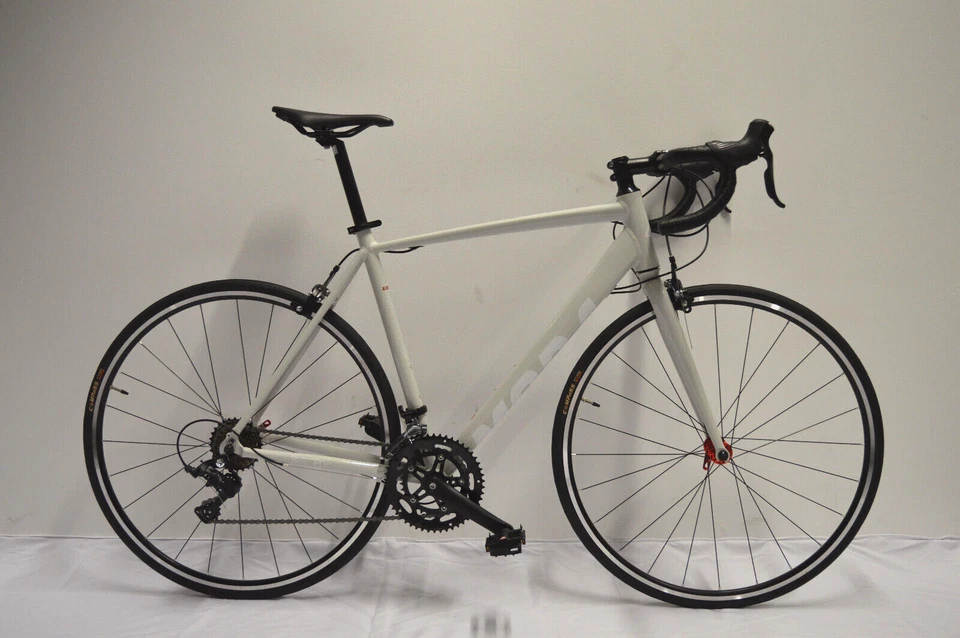 Neu Rennrad Speedbike Strassenrad  RH 50 54 58 Alu sehr leicht 700C  grau-weiß - Bild 2 von 4