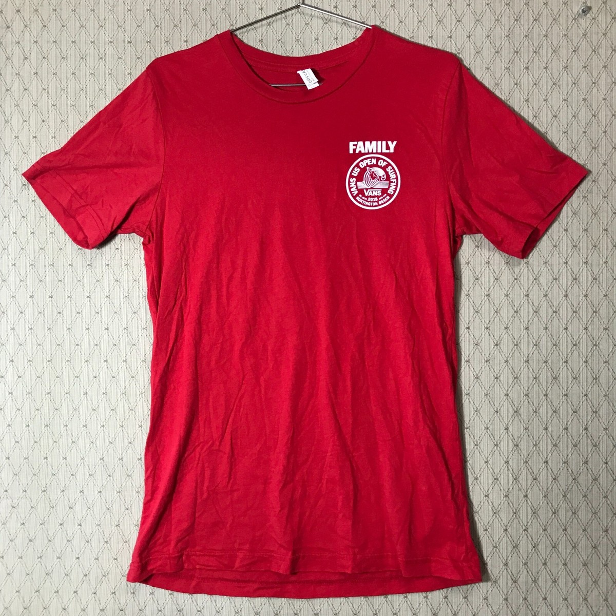 VANS US Open Of Surfing 2018 Family Issue SHIRT Sz M VANS US Open Of Surfing 2018 Family Issue SHIRT Sz M