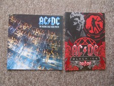 AC/DC 1990/91 Razors Edge and 2008/09 Black Ice Concert Tour Programs