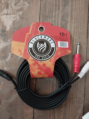 Blackmore Pro Audio 12ft dual link cable with OFC - 2qty