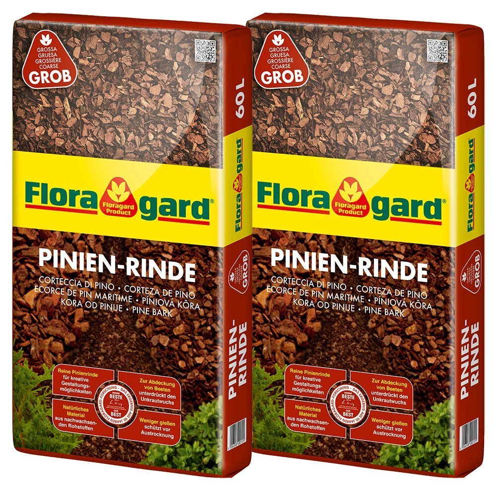Floragard Pinienrinde Pinien Rinde Rindenmulch Rinden Mulch