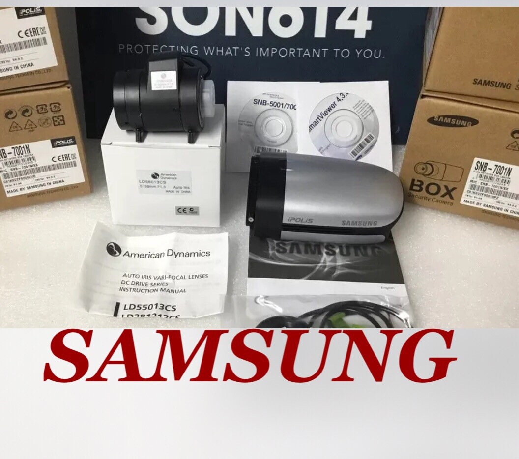 Samsung SNB-7001N 5-50mm 3MP HD Network Security Surveillance CCTV Color Camera
