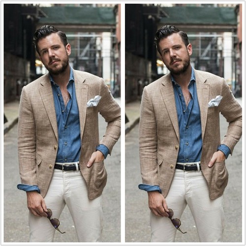 linen summer blazer mens
