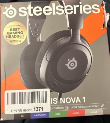 Gaming Headset With Microphone Steelseries Arctis Nova 1 NEW