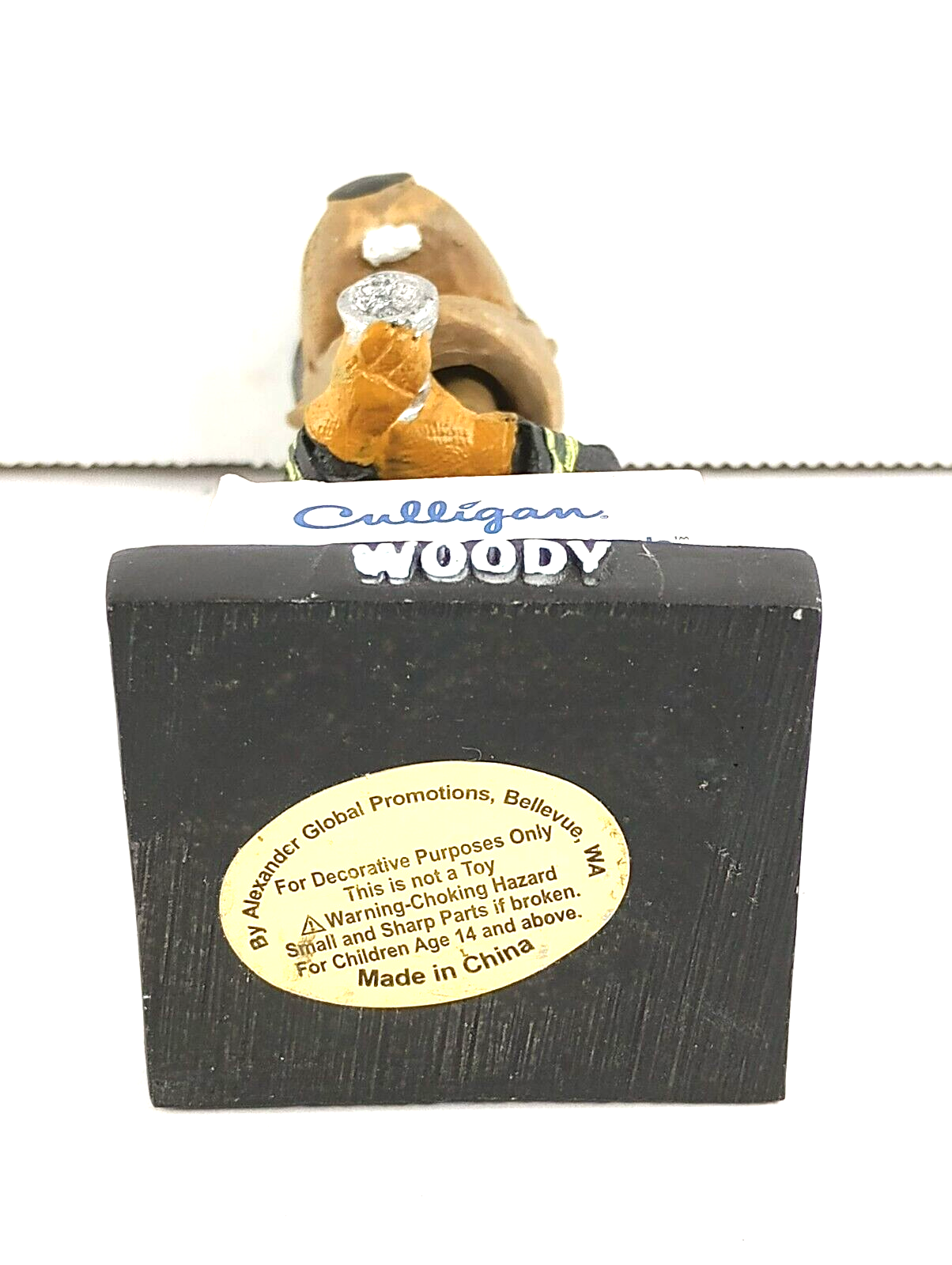 4.25" WOODY WOODCHUCK FIREMAN BOBBLEHEAD WausauWoodchucks Baseball