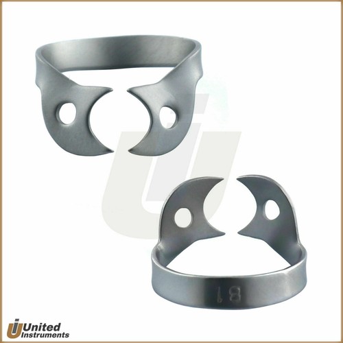 Endodontic Brinker Clamps Dental Rubber Dam Ivory Stoke Forceps Set - Picture 4 of 8