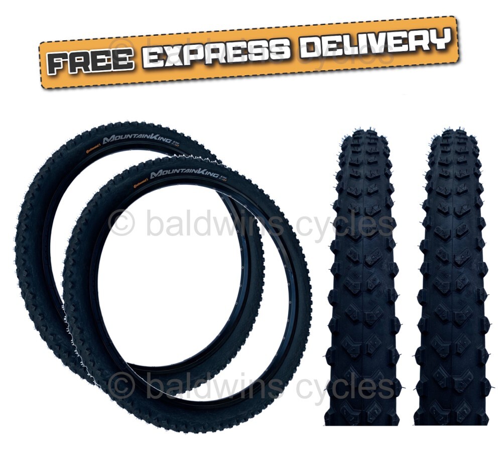 PAIR Continental MOUNTAIN KING 29 x 2.30 MTB Off Road Mountain Bike TYRES eBay