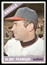 Albie Pearson 1966 Topps #83 California Angels
