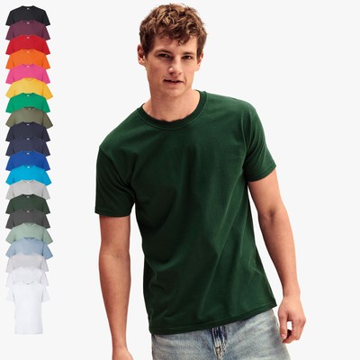 FRUIT OF THE LOOM - Ringspun Premium Unisex T-Shirt S - 5XL Baumwolle