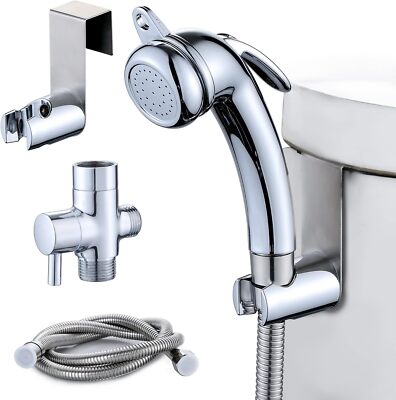 Handheld Bidet Sprayer Kit for Toilet,  Bathroom Toilet Bidet Attachment Set,Mul