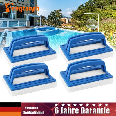 Handschrubber Pool-Reinigung Schwamm Bürste De Luxe Pool Schwimmbad Algenbürste