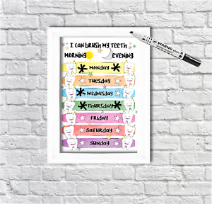 Tooth Brushing Reward Chart