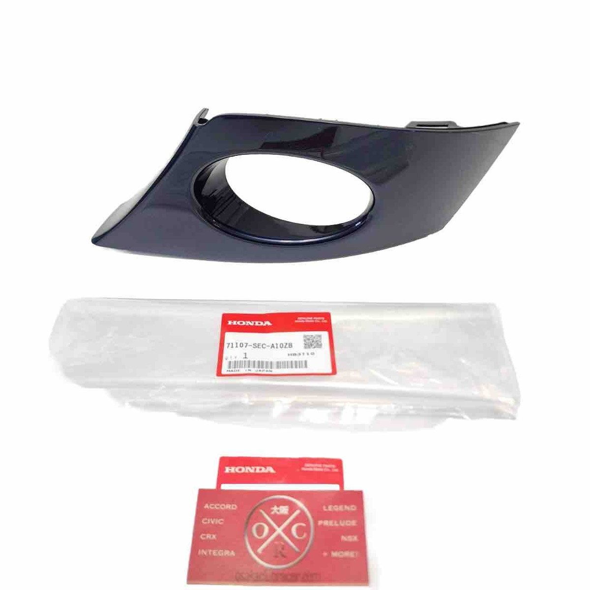 Genuine OEM 06-08 Acura TSX Fog Light Cover Bezel LEFT DRIVER Side
