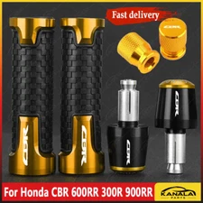 Grip Handlebar Balanced Plug slider Bar End Cap Cover For Honda CBR 600RR 300R