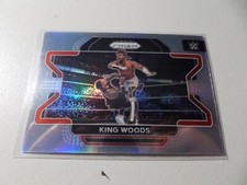 2022 Panini Prizm WWE - Card# 24 - King Woods Silver Prizm SP
