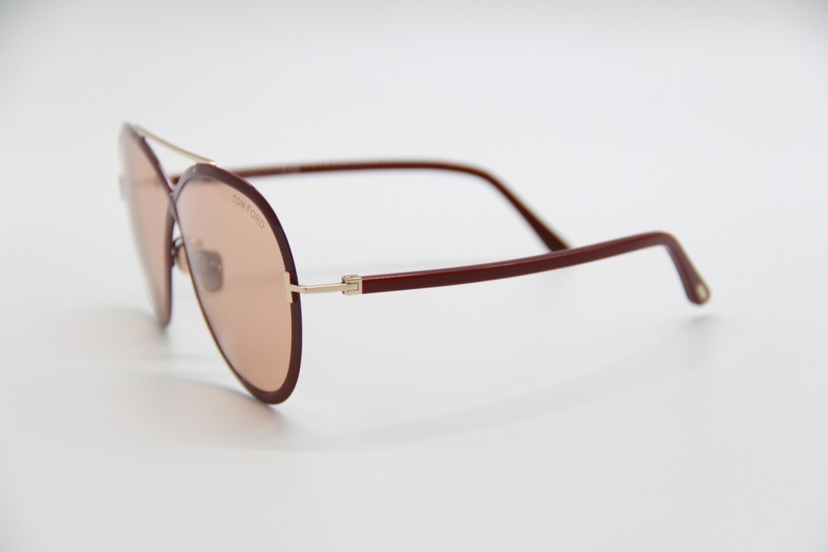 NEW TOM FORD RICKIE TF1007 69E UNISEX METAL SUNGLASSES TOM 