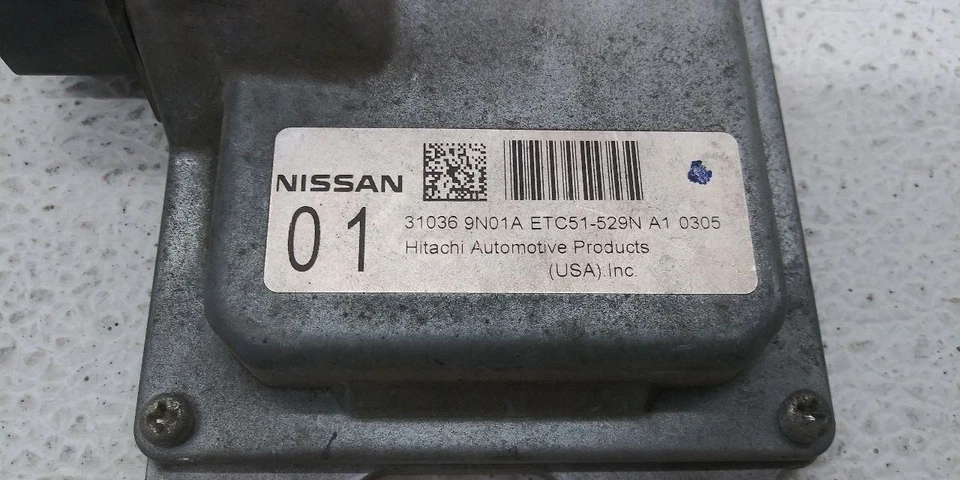 09 10 NISSAN MAXIMA TRANSMISSION CONTROL MODULE OEM 31036-9N01A - Image 2 of 4