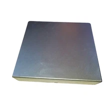 Vintage Magnetic Poetry Heavyweight Metal Display Board Stand 12”x12” RARE