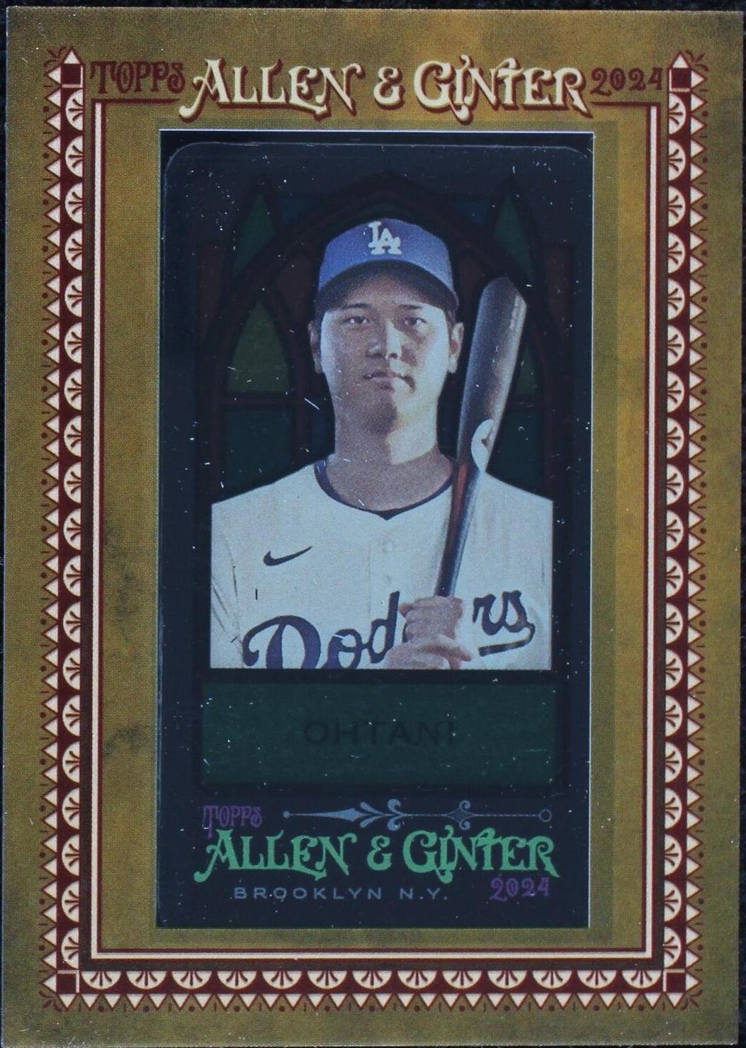 2024 Topps Allen & Ginter - Shohei Ohtani #97 Mini Stained Glass