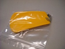 Vintage Tupperware Shoehorn Keychain Orange-yellow NOS Free Shipping