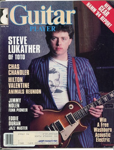 Steve Lukather Of Toto Chas Chandler Hilton Valentine Animals Reunion Guitar Ebay
