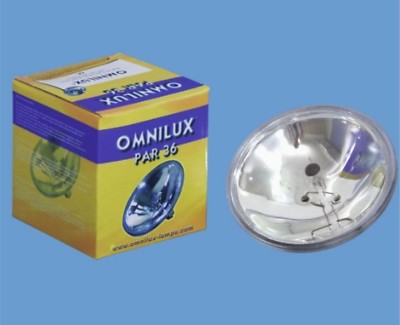 Omnilux PAR-36 Halogen Lampe 6.4V / 30W / 200h NEU Pin-Spot 