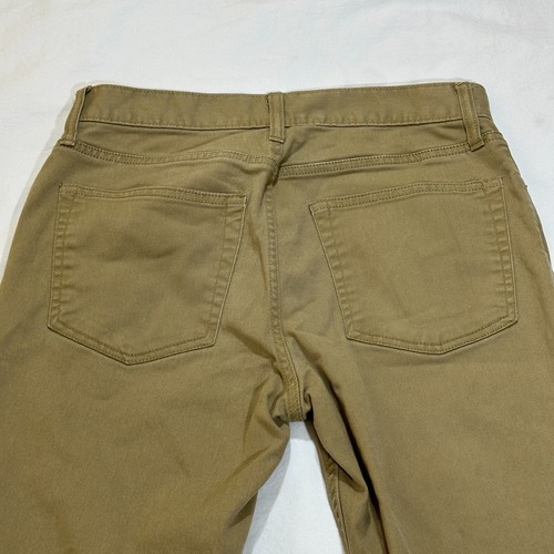 Old Navy Jeans Mens 30x30 Khaki Denim Straight Leg 5-Pocket Outdoor Slim Fit - Picture 10 of 13