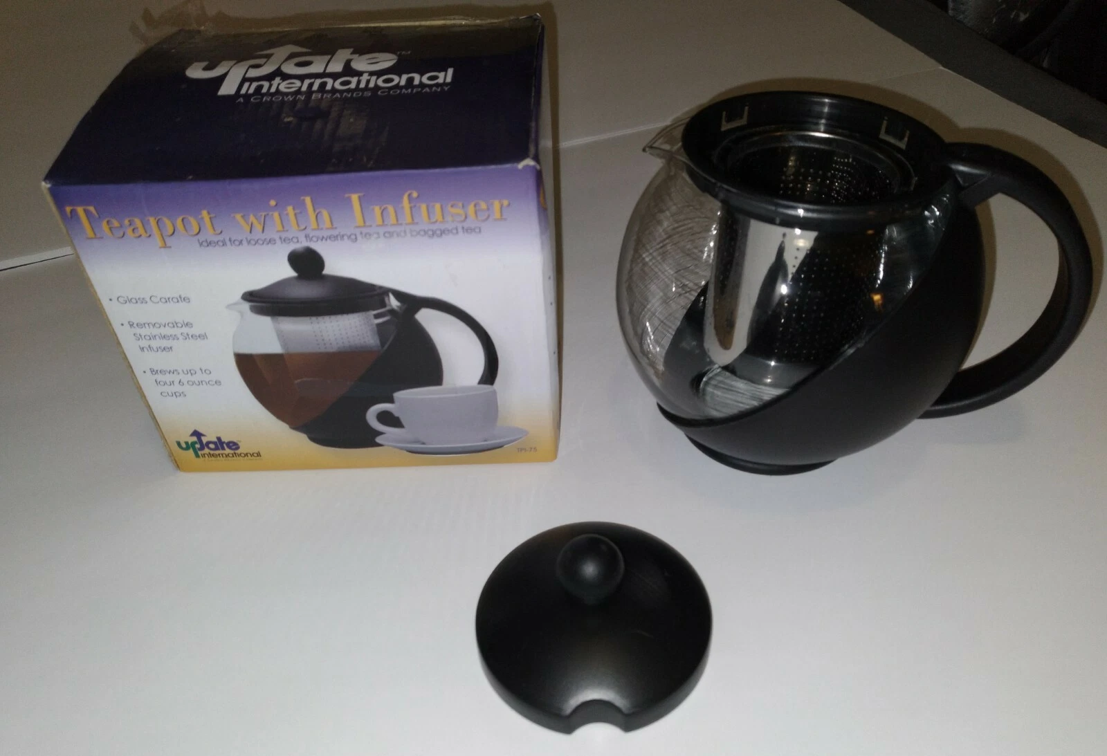 NEW Update International Teapot With Infuser