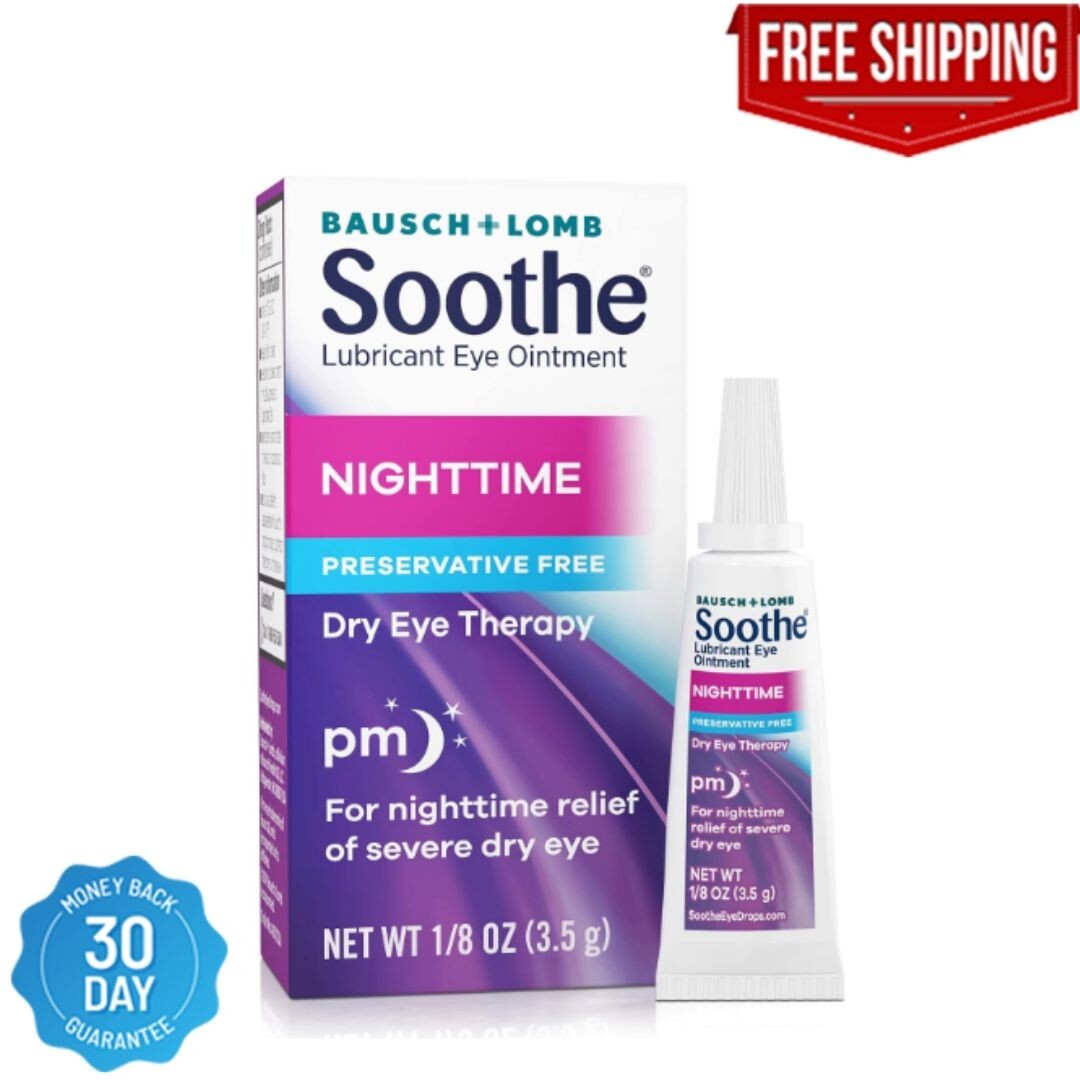 Soothe Nighttime Eye Ointment by Bausch & Lomb, Lubricant Re