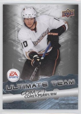 2011-12 Upper Deck EA Ultimate Team Corey Perry #EA9 0v5