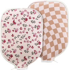 2 Pcs Paddle Cover Compatible with Pickleball Paddle Cover Neoprene Racket Sleev