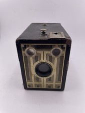 Vintage 1930's Kodak Six-20 Brownie Junior Box Camera Art Deco, Untested