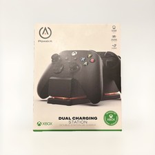 PowerA Dual Charging Station for Xbox Series X One - Black Wireless Controller