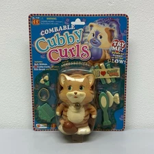 Vintage 1997 Lanard Combable Cubby Curls Light Up Toy Glo Pal Original Package