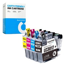 Compatible Black Color Ink Cartridges Lot fits Brother LC3017 for MFC