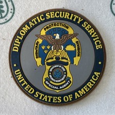 RARE Diplomatic Security Service Special Agent Patch