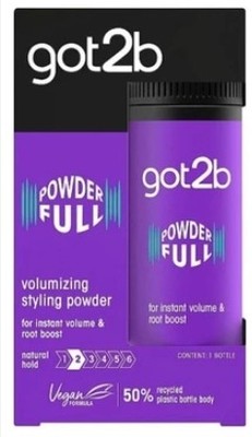 Got2B Volumenhaarpuder, 10g - Lang anhaltende Stylingformel